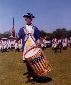 George Carroll in Williamsburg, Virginia, 1962