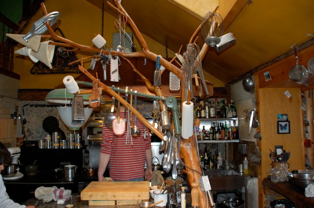 Michael in his Eigensinn Farm kitchen