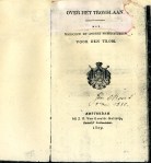 Over Het Tromslaan, Dutch, Amsterdam-1809. collection, R.E.
