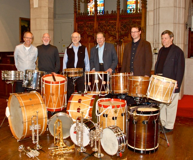 Chuck Daellenbach, Bob Becker, Russell Hartenberger, Howard Cable, Ryan Scott & Robin Engelman.