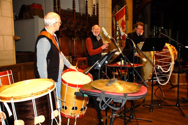 Russell Hartenberger, Bob Becker and Ryan Scott