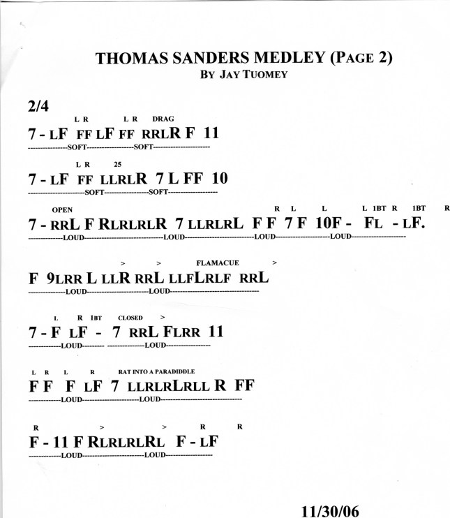 2006-Thomas Sanders, Ken Masur shorthand version.