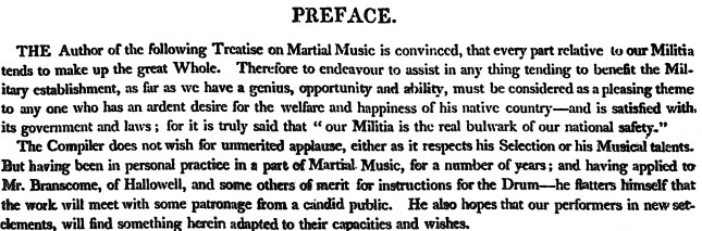 1812-Excerpt from Preface by Robbins.