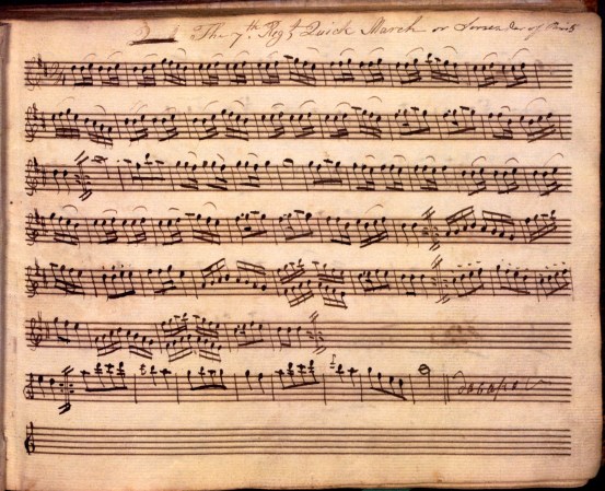 The 7th Reg.,Quick March Surrender of Paris .