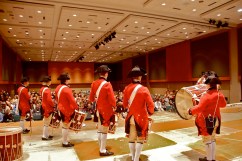 Drum Major, , Drums, Fifes & PAS audience. Drum Major, , Drums, Fifes & PAS audience