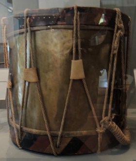 Snare dru, 18th c. Snare dru, 18th c.