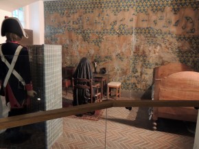 The enclosure in the Cociergerie where Marie Antoinette spent her last days under guard.