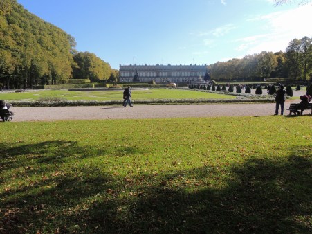 Front yard of Herrenchiemsee.