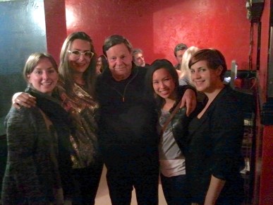 Tricia Mangat, Maya Postepski, Robin, Mandy Lau, Laura Chambers. Phoenix Concert Theatre, Toronto, 27 September, 2013.