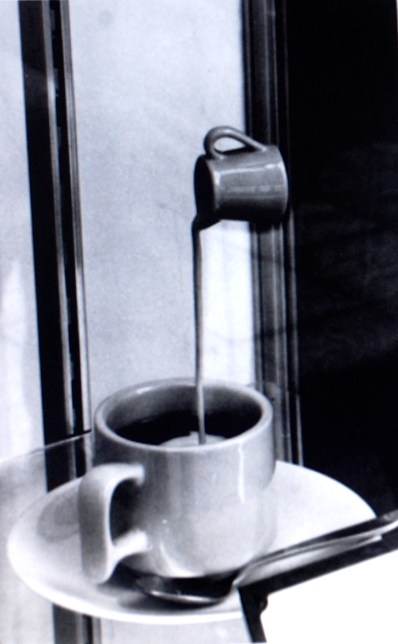 Window display, Tokyo coffee shop circa 1969.