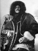 Calvin Rustrum in Winter garb, Paradise below zero.